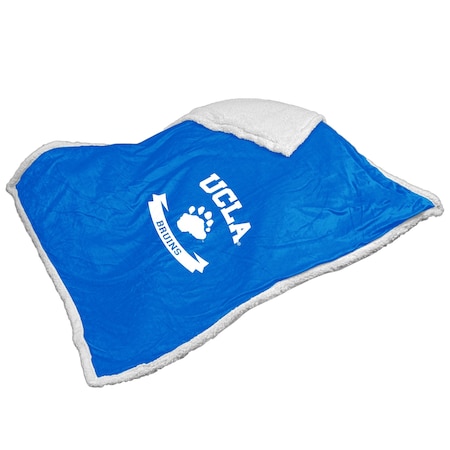 Logo Brands UCLA Printed Sherpa Blanket 229-24P